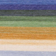 Color: Loch Ness navy, midnight, evergreen, artichoke green, green-bronze, copper, brownish pale orange, cool white smoke, cornflower