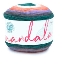 Color: Pegasus Teal, cream, coral, lavender, mauve, grey.