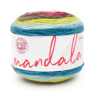 Color: Kappa cerulean, pale aqua, light leaf green, deep mauve, plum, raspberry, cool white smoke