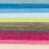 Color: Kappa cerulean, pale aqua, light leaf green, deep mauve, plum, raspberry, cool white smoke