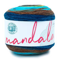 Color: Sphinx Mahogany, navy, sapphire, aqua, grey, mustard, spring green, pale aqua, brown.