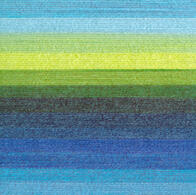 Color: Kraken Light Kelly Green, Pale Lime Green, Pale Sage, Ice Blue, Bright Cerulean Blue, Sapphire, Oxford Blue, Kelly Green